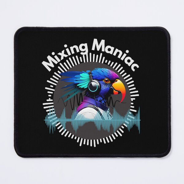 Item preview, Mixing Maniac: A Futuristic Parrot of Sound designed and sold by ArchVibe.