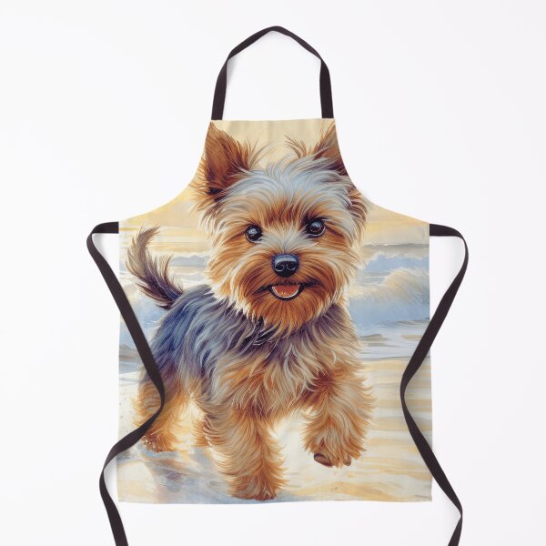 Item preview, Yorkshire Terrier On The Beach designed and sold by TheAnimalZ00.