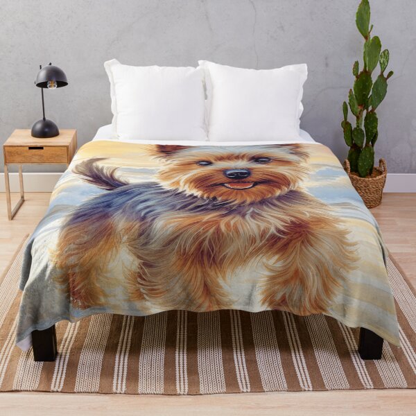 Item preview, Yorkshire Terrier On The Beach designed and sold by TheAnimalZ00.