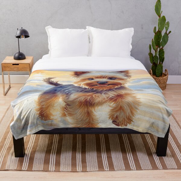 Item preview, Yorkshire Terrier On The Beach designed and sold by TheAnimalZ00.