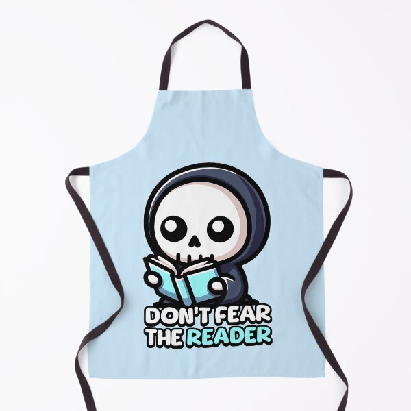 Item preview, Don't Fear The Reader! Cute Grim Reaper Pun designed and sold by PMCreative.