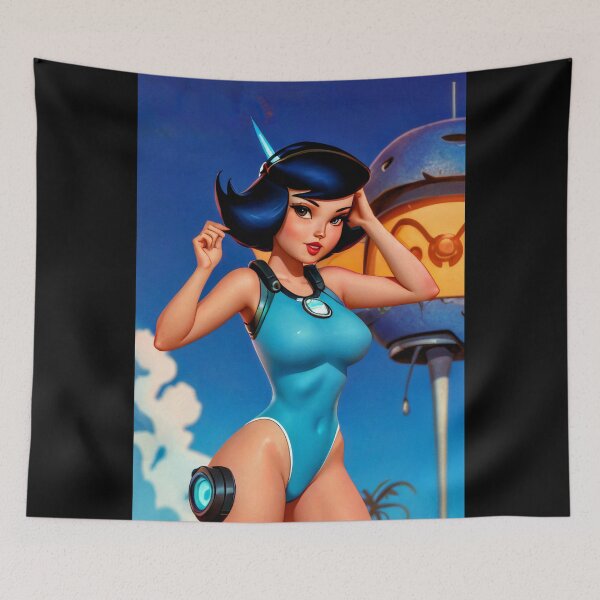 Item preview, Betty Rubble Colourful Space Girl catsuit   designed and sold by NPC-Trader.