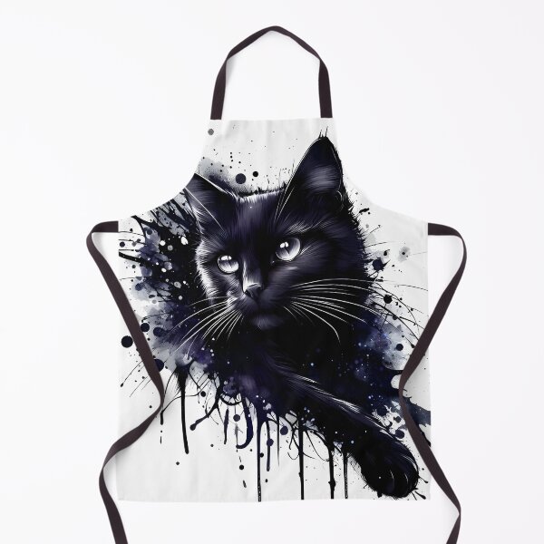 Item preview, Metal Gothic Black Cat designed and sold by RubisLeaf.
