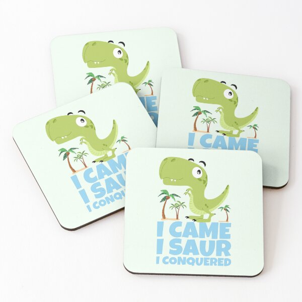 Item preview, I Came I Saur I Conquered Funny Dinosaur designed and sold by ricricswert.