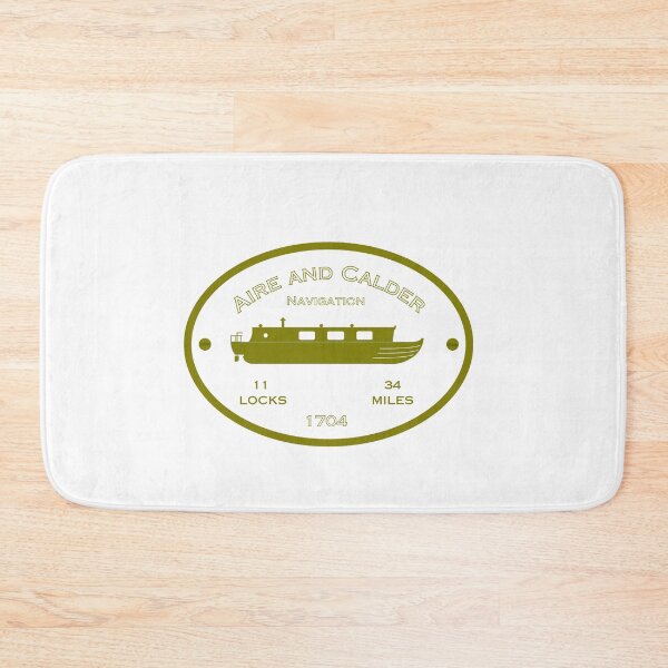 Item preview, Aire and Calder Navigation (white) designed and sold by canal-arts.