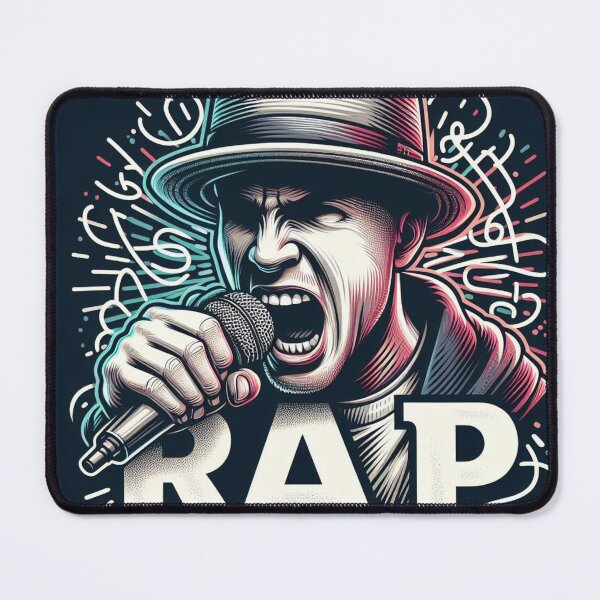 Artikelvorschau, Der künstlerische visuelle Ausdruck von Rap entworfen und verkauft von Pandrju.