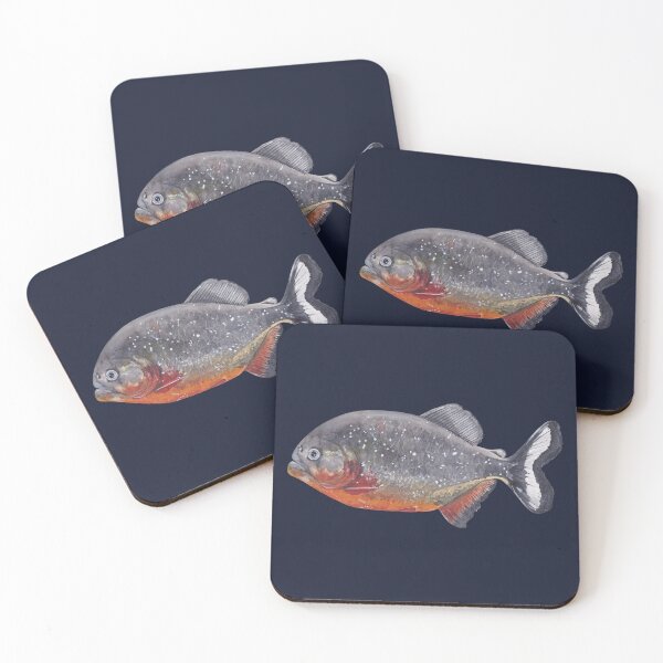 Item preview, RED BELLIED PIRANHA-Pygocentrus nattereri designed and sold by BEATRIZ ABAITUA.