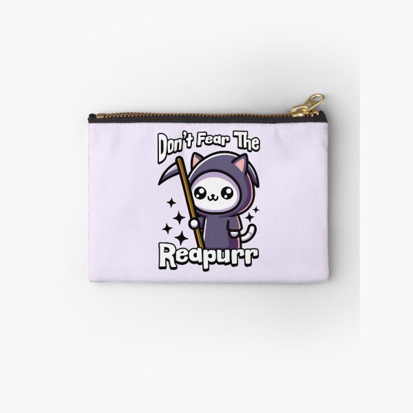 Item preview, Don't Fear The Reapurr! Cute Cat Grim Reaper Pun designed and sold by PMCreative.