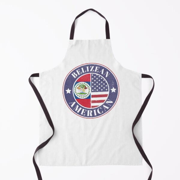 Item preview, Proud Belizean-American Badge - Belize Flag designed and sold by chrisrivait.