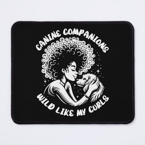 Artikelvorschau, Wild Like My Curls Dog Cuddle Pet Enthusiast Natural Curls entworfen und verkauft von Chmielayka.