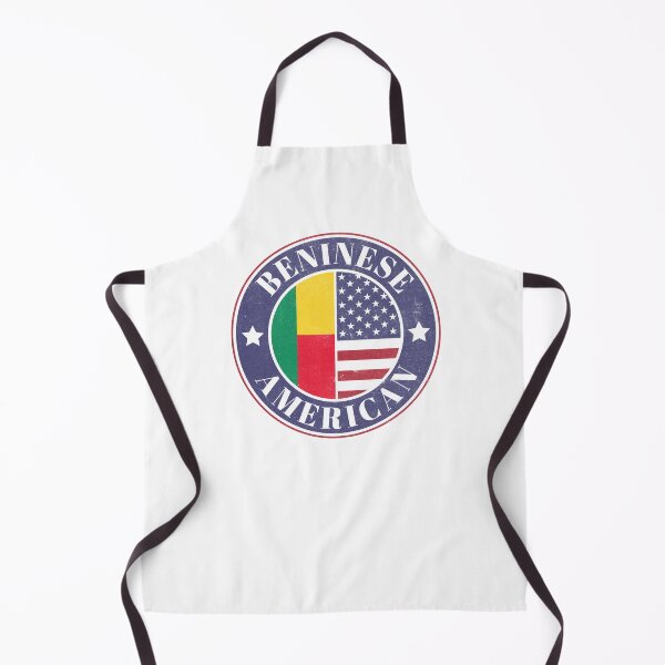 Item preview, Proud Beninese-American Badge - Benin Flag designed and sold by chrisrivait.