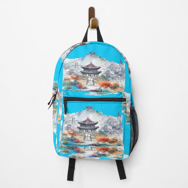Item preview, Korean Landscapes: Sketched Cityscapes & Nature , designed and sold by PaintMeWorld.