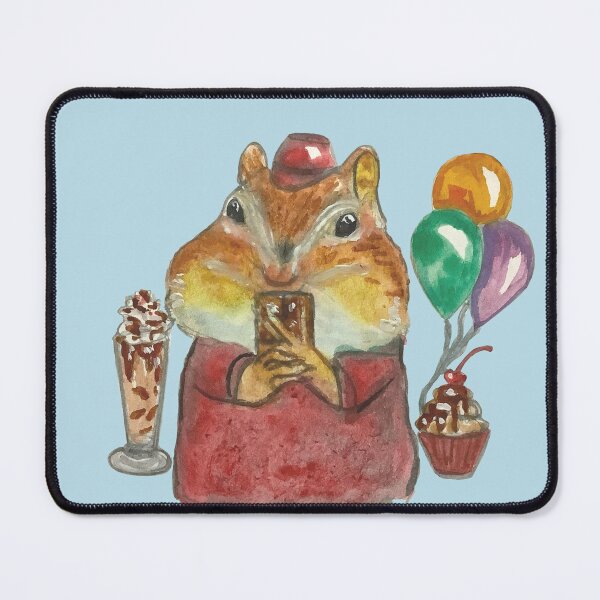 Item preview, Chunky squirrel loving chocolate designed and sold by altairaleon.