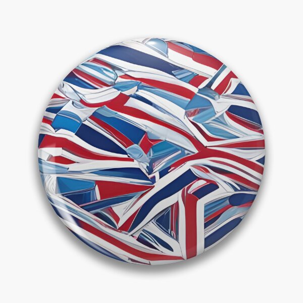 Item preview, A Playful Abstract Woke Recycle of The Union Jack 1 designed and sold by taiche.
