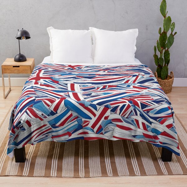 Item preview, A Playful Abstract Woke Recycle of The Union Jack 1 designed and sold by taiche.