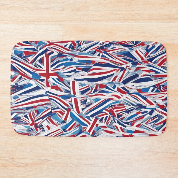Item preview, A Playful Abstract Woke Recycle of The Union Jack 1 designed and sold by taiche.