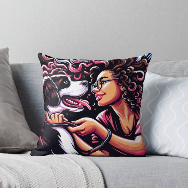 Artikelvorschau, Wild Like My Curls Dog Cuddle Pet Enthusiast Natural Curls entworfen und verkauft von Chmielayka.
