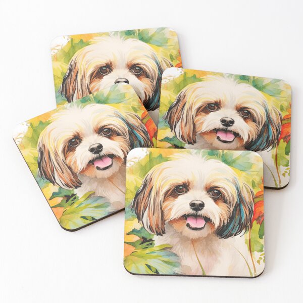 Item preview, Watercolor Shih Tzu designed and sold by TheAnimalZ00.