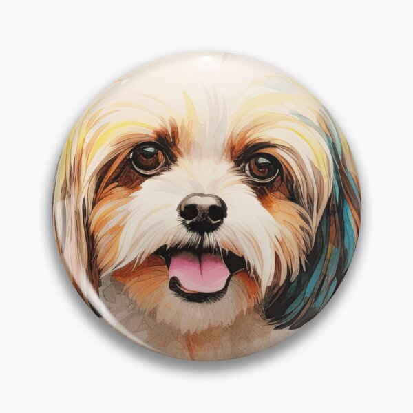 Item preview, Watercolor Shih Tzu designed and sold by TheAnimalZ00.