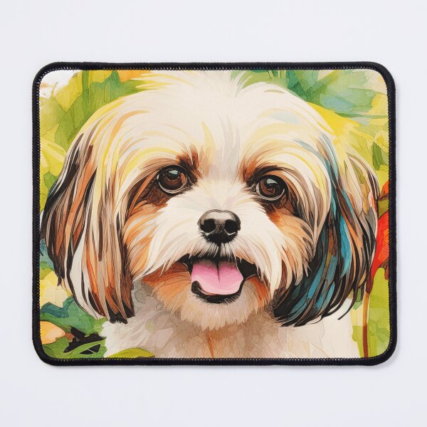 Item preview, Watercolor Shih Tzu designed and sold by TheAnimalZ00.
