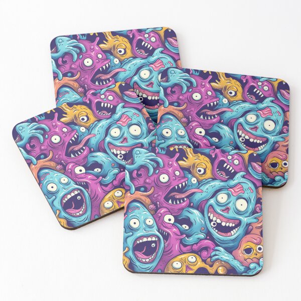 Item preview, Vibrant Grotesque Cartoon Creature Melange designed and sold by PICbyFemke.