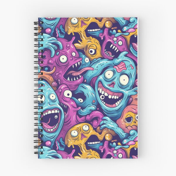 Item preview, Vibrant Grotesque Cartoon Creature Melange designed and sold by PICbyFemke.