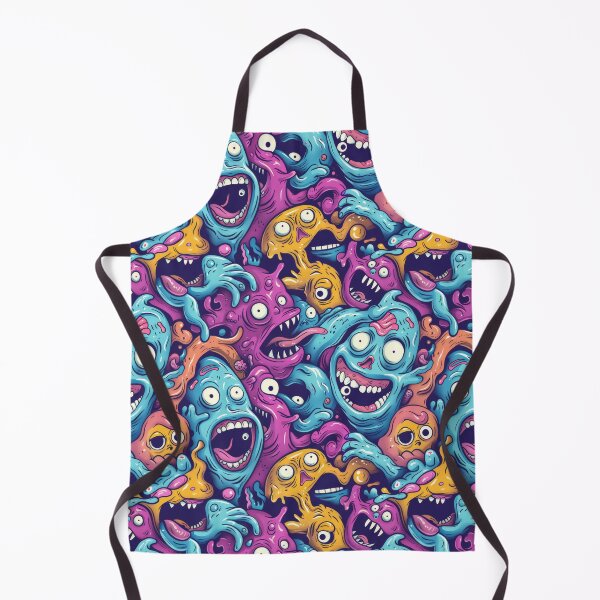 Item preview, Vibrant Grotesque Cartoon Creature Melange designed and sold by PICbyFemke.