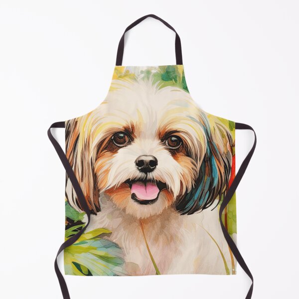 Item preview, Watercolor Shih Tzu designed and sold by TheAnimalZ00.