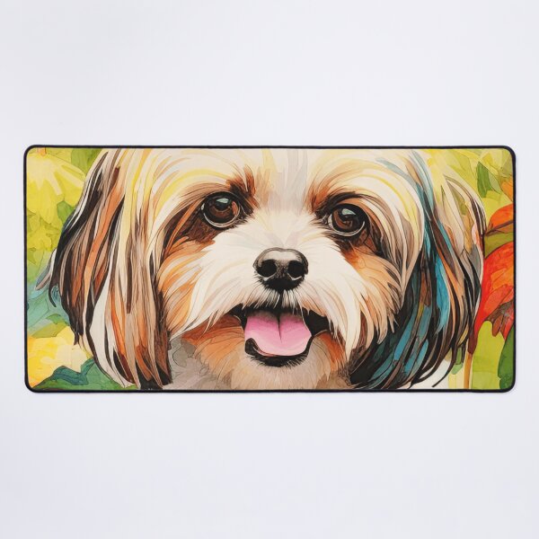 Item preview, Watercolor Shih Tzu designed and sold by TheAnimalZ00.
