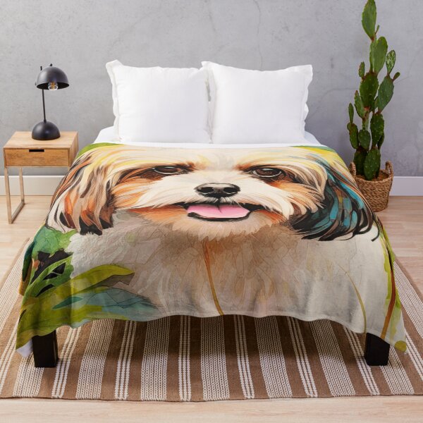 Item preview, Watercolor Shih Tzu designed and sold by TheAnimalZ00.