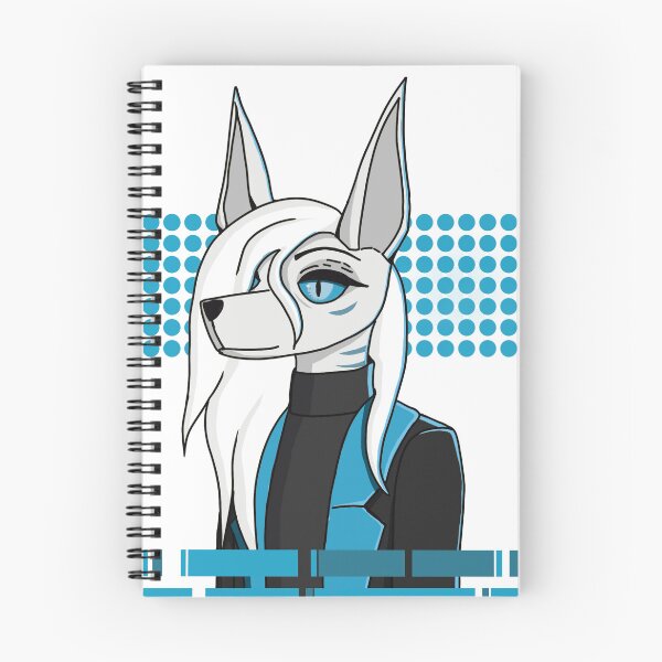 Item preview, furry dog cyberpunk designed and sold by Solarwave52.