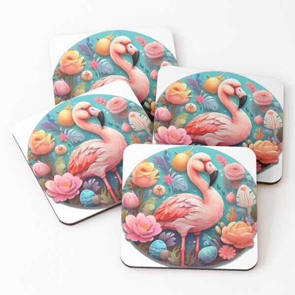 Item preview, Adorable Easter Flamingo designed and sold by NeatThingLover.
