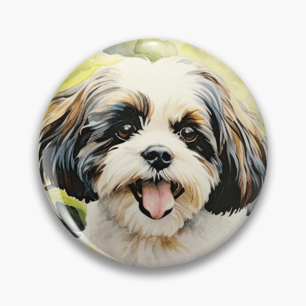 Item preview, Watercolor Shih Tzu designed and sold by TheAnimalZ00.