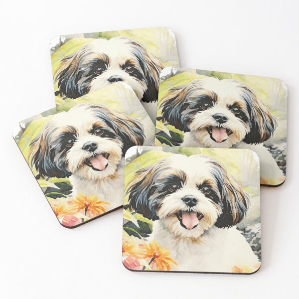 Item preview, Watercolor Shih Tzu designed and sold by TheAnimalZ00.