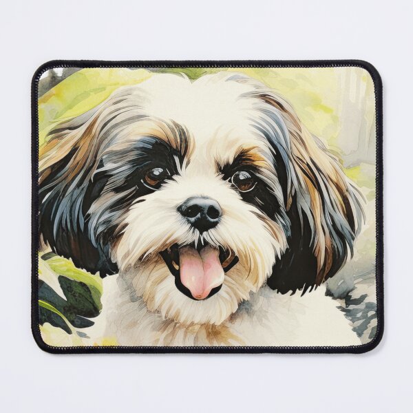 Item preview, Watercolor Shih Tzu designed and sold by TheAnimalZ00.