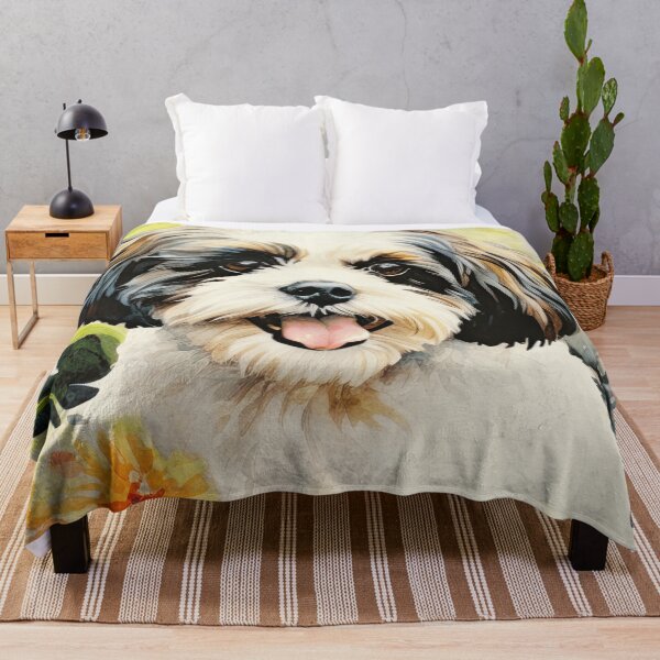 Item preview, Watercolor Shih Tzu designed and sold by TheAnimalZ00.