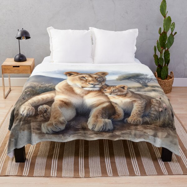 Item preview, Tender Bonds: A Lioness and Cub designed and sold by The Digital Compass.