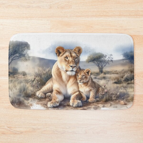 Item preview, Tender Bonds: A Lioness and Cub designed and sold by The Digital Compass.