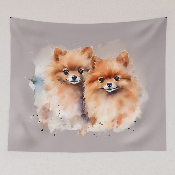 Item preview, Pomeranian Dog designed and sold by Animalia Artistry.