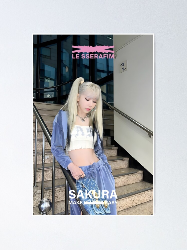 Le Sserafim easyラキドロSAKURA LE SSERAFIM (르세라핌) 'EASY' l Original Stage 'SAKURA