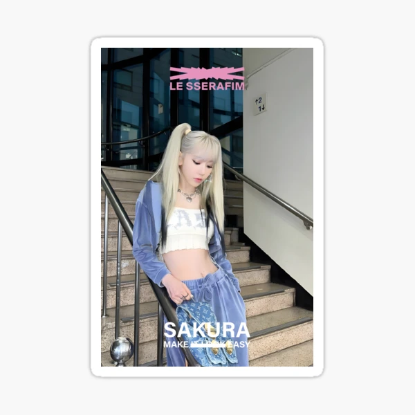 LE SSERAFIMさくら sakula スタンプブック イベント EASY LE SSERAFIM