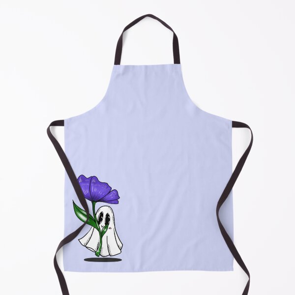 Item preview, Little ghostie and his spring flower - purple version designed and sold by SakuraYoruki.