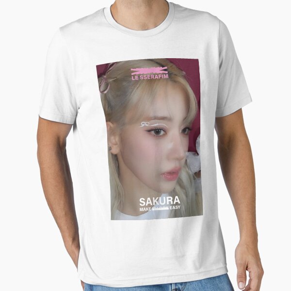 Kpop LESSERAFIM T-SHIRT FLAME RISES Concert Short Sleeve TEE