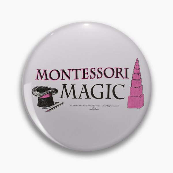 Item preview, Montessori Magic • Pink Tower Material designed and sold by MKE Rhine Maiden  •  Grumble Services, LLC..