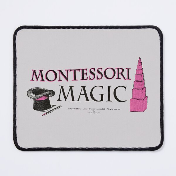 Item preview, Montessori Magic • Pink Tower Material designed and sold by MKE Rhine Maiden  •  Grumble Services, LLC..