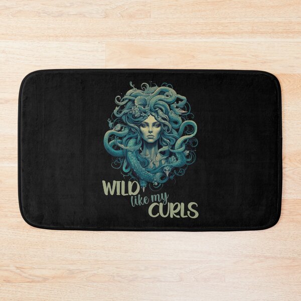 Item preview, Wild Like My Curls Medusa Head Greek Mythology Natural Curls designed and sold by Chmielayka.