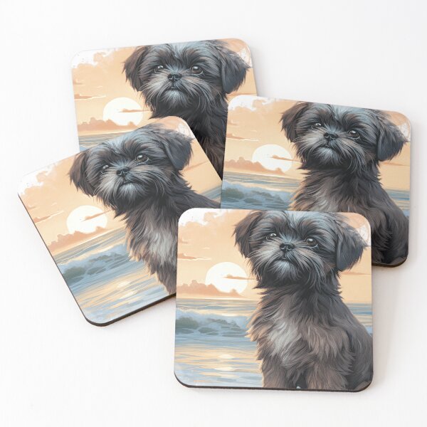Item preview, Cute Shih Tzu On The Beach designed and sold by TheAnimalZ00.