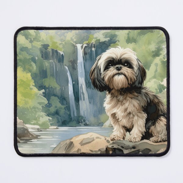 Item preview, Watercolor Shih Tzu  designed and sold by TheAnimalZ00.