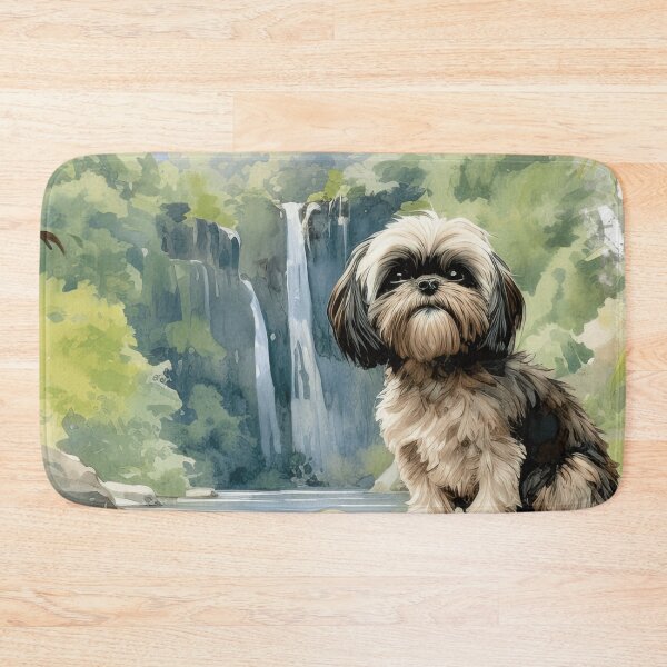 Item preview, Watercolor Shih Tzu  designed and sold by TheAnimalZ00.