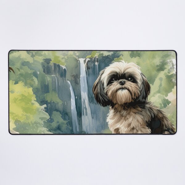 Item preview, Watercolor Shih Tzu designed and sold by TheAnimalZ00.